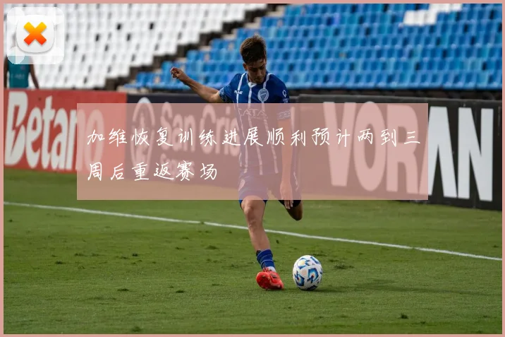 加维恢复训练进展顺利预计两到三周后重返赛场